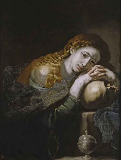 Jusepe de Ribera Bende Magdalena Magdalena penitente oil painting image